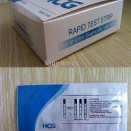 Teste Rápido HCG Tiras de testes de Gravidez 25UI ml caixa com 100 Unidades