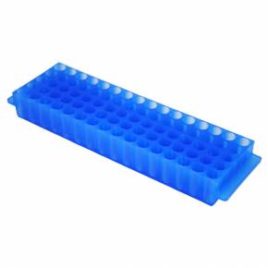 Estante Rack Dupla Face para 60 Microtubos Eppendorf de 0,5/1,5/2,0 mL