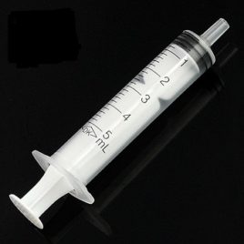 SERINGA DESCARTÁVEL 5ML LUER SLIP SEM AGULHA