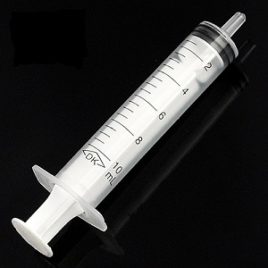 SERINGA DESCARTÁVEL 10ML LUER SLIP SEM AGULHA