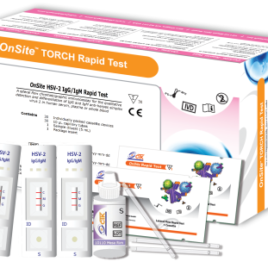 TESTE RÁPIDO HERPES HSV II IgG/ IgM 30 Testes