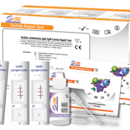 Teste Rápido Leishmania IgG/IgM Combo 30 Testes
