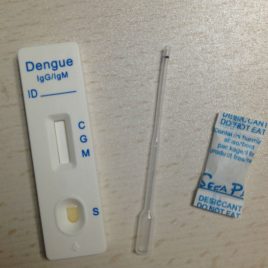 TESTE RÁPIDO DENGUE IgG/ IgM 30 Testes