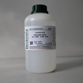 SOLUÇÃO EDTA 0,1M /0,2N 1000ML