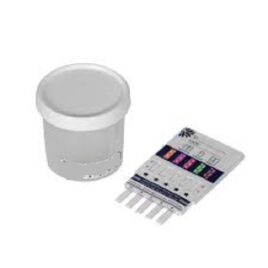 1 Kits para teste de 5 drogas – COC+THC+AMP+MET+ com coletor de urina