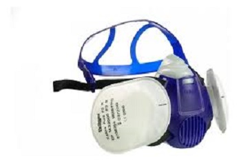 Máscara Respiratória Semi Facial Reutilizável com Filtro Pff2 equivalente N95