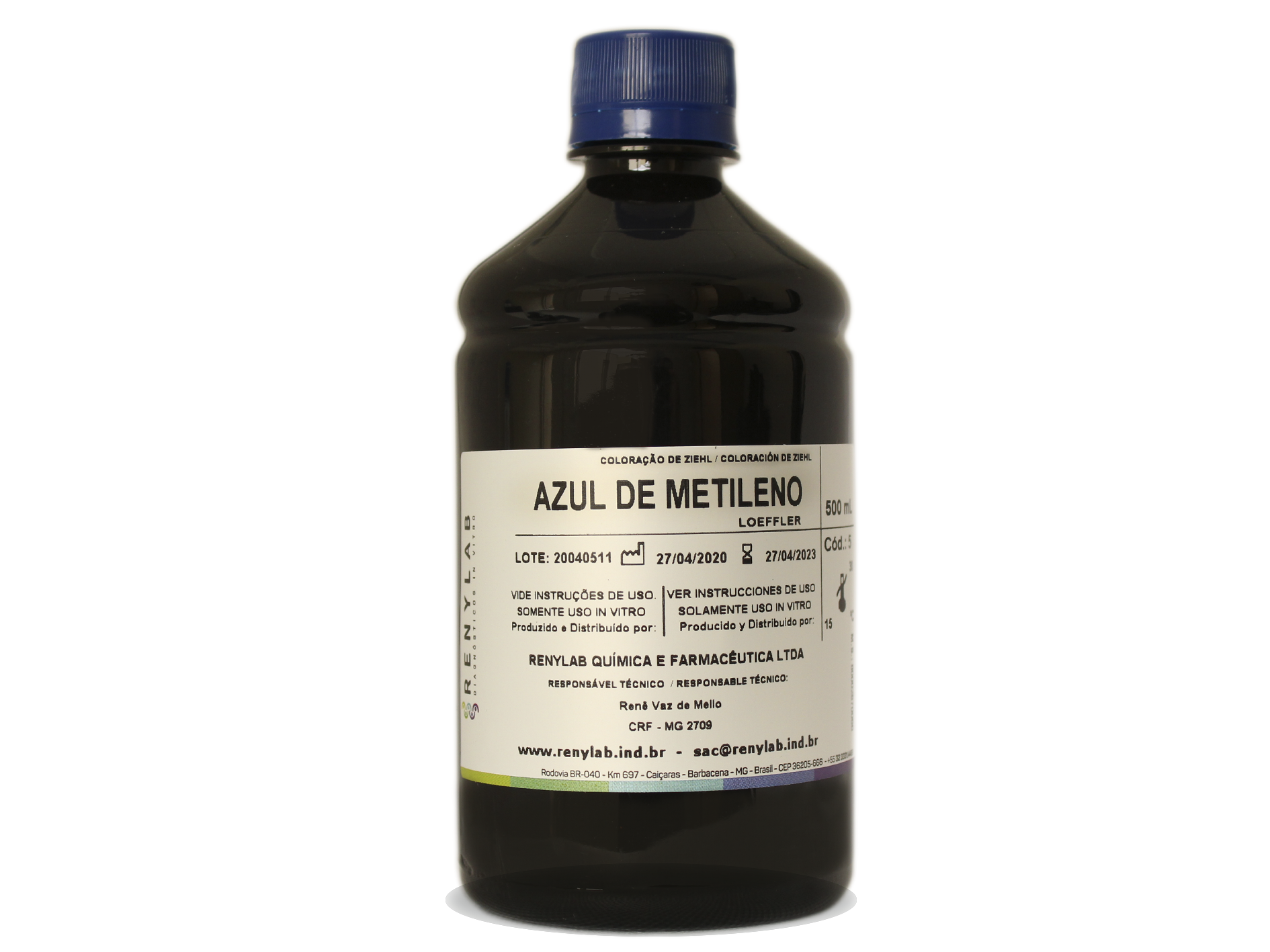 Comprar Azul de Metileno 0,1% - Natuel - Longevidade e Bem-estar.