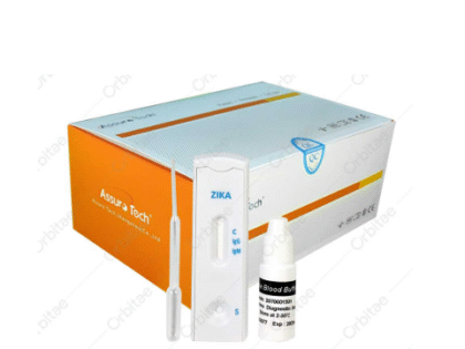 TESTE RAPIDO ZIKA IGG/IGM  KIT C/25 TESTES - Imagem 1