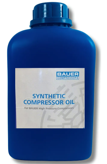 óleo Baur 1 Litro SABRE SAFETY ÓLEO SINTÉTICO PARA COMPRESSOR N28355 1 Litro – BAUER - Imagem 1