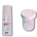 TESTE DE 2 DROGAS COCAÍNA, MACONHA (COC/THC) RAPID TEST COM COLETOR DE URINA KIT COM 25 UNIDADES