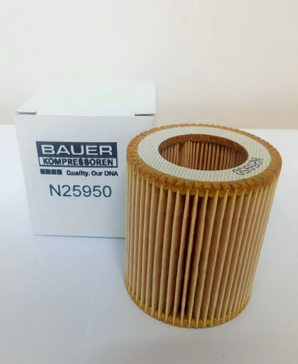 N25950 FILTER FILTRO DE ADMISSÃO INTERNO DO TANQUE (INTANKE FILTER ELEMENT) – N 25950 BAUER - Imagem 1